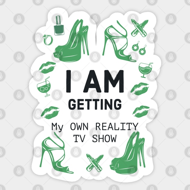 Fasbytes Reality I am My own reality TV Show Sticker by FasBytes